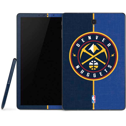 NBA Denver Nuggets Canvas Samsung Galaxy Tab Skin