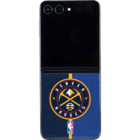 NBA Denver Nuggets Canvas Galaxy Z Flip5 5G Skin