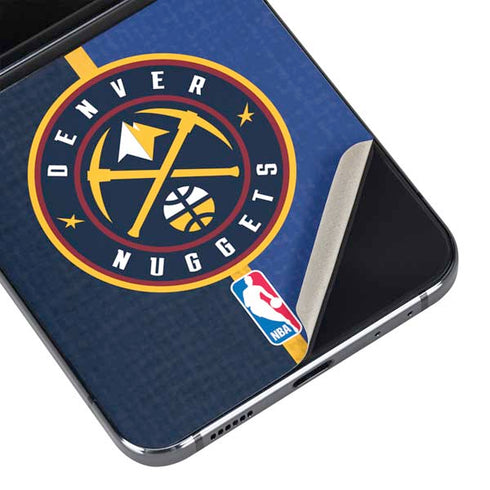 NBA Denver Nuggets Canvas Galaxy Z Flip5 5G Skin