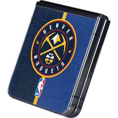NBA Denver Nuggets Canvas Galaxy Z Flip5 5G Skin