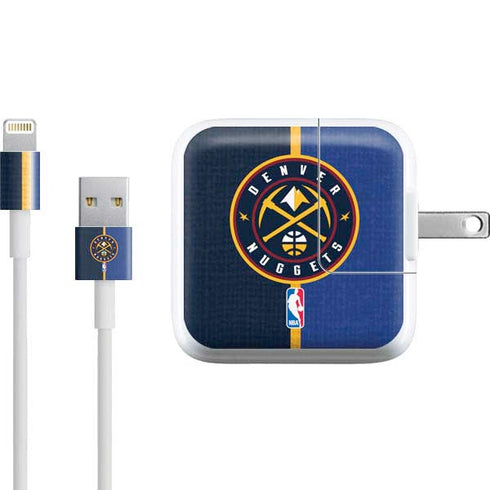 NBA Denver Nuggets Canvas iPad Charger (10W USB) Skin