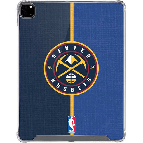 NBA Denver Nuggets Canvas iPad Pro 12.9in (2020) Clear Case