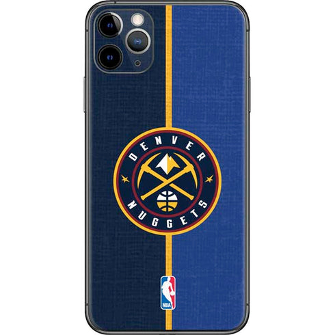 NBA Denver Nuggets Canvas iPhone 11 Pro Max Skin