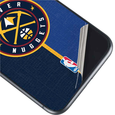 NBA Denver Nuggets Canvas iPhone 11 Skin
