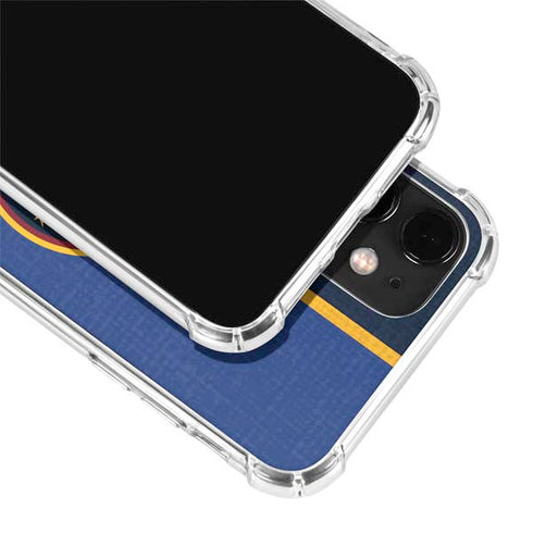 NBA Denver Nuggets Canvas iPhone 12 Mini Clear Case