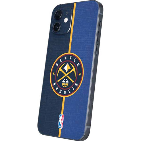 NBA Denver Nuggets Canvas iPhone 12 Mini Skin
