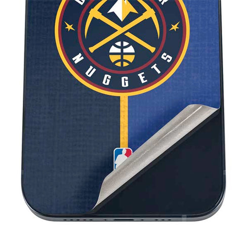 NBA Denver Nuggets Canvas iPhone 12 Mini Skin