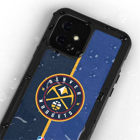 NBA Denver Nuggets Canvas iPhone 12 Mini Waterproof Case