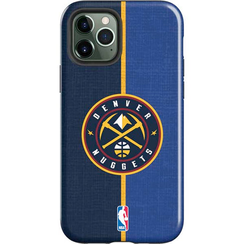 NBA Denver Nuggets Canvas iPhone 12 Pro Impact Case