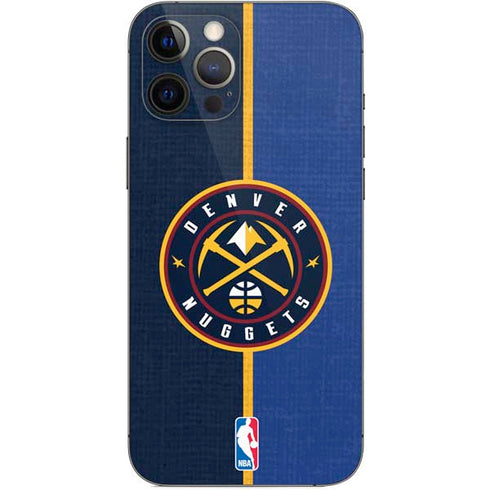 NBA Denver Nuggets Canvas iPhone 12 Pro Max Skin