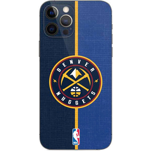 NBA Denver Nuggets Canvas iPhone 12 Pro Skin