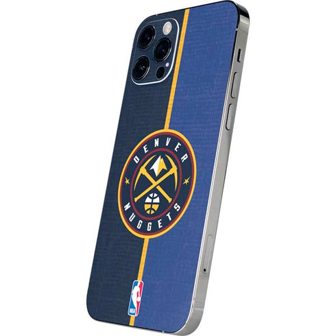 NBA Denver Nuggets Canvas iPhone 12 Pro Skin
