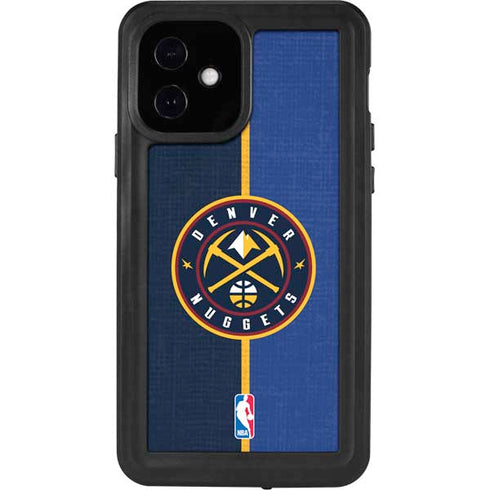 NBA Denver Nuggets Canvas iPhone 12 Waterproof Case