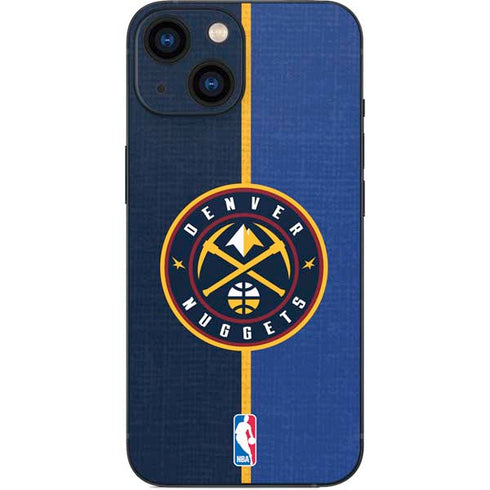 NBA Denver Nuggets Canvas iPhone 13 Mini Skin