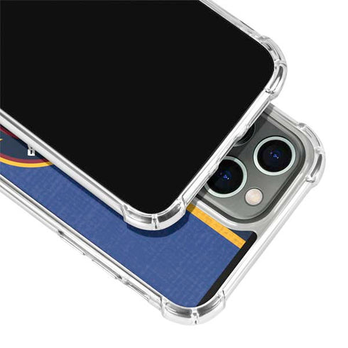 NBA Denver Nuggets Canvas iPhone 13 Pro Clear Case