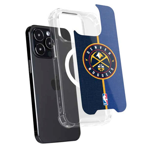 NBA Denver Nuggets Canvas iPhone 13 Pro MagSafe Case