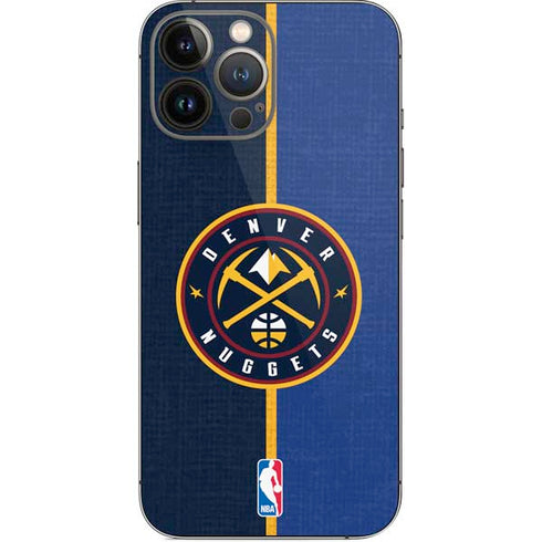 NBA Denver Nuggets Canvas iPhone 13 Pro Max Skin