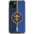 NBA Denver Nuggets Canvas iPhone 14 Clear Case