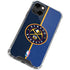 NBA Denver Nuggets Canvas iPhone 14 Clear Case