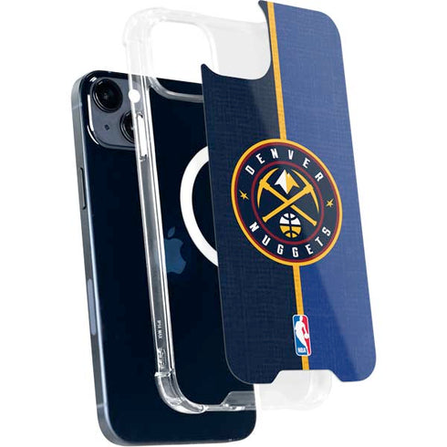 NBA Denver Nuggets Canvas iPhone 14 Plus MagSafe Case