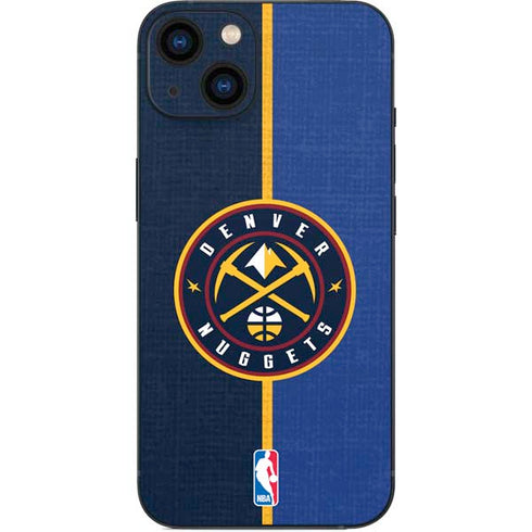 NBA Denver Nuggets Canvas iPhone 15 Plus Skin