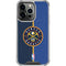 NBA Denver Nuggets Canvas iPhone 14 Pro Clear Case