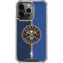 NBA Denver Nuggets Canvas iPhone 14 Pro Clear Case