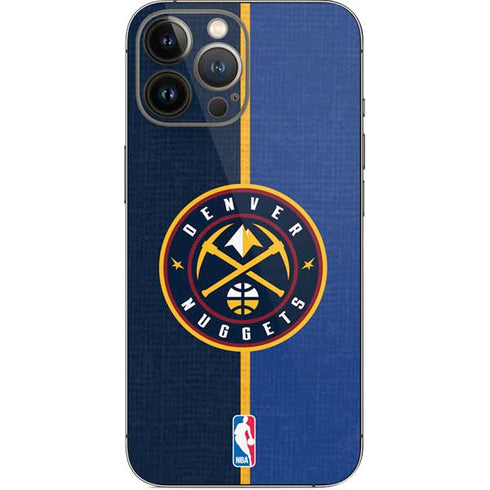 NBA Denver Nuggets Canvas iPhone 14 Pro Max Skin