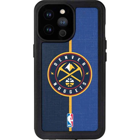 NBA Denver Nuggets Canvas iPhone 14 Pro Max Waterproof Case