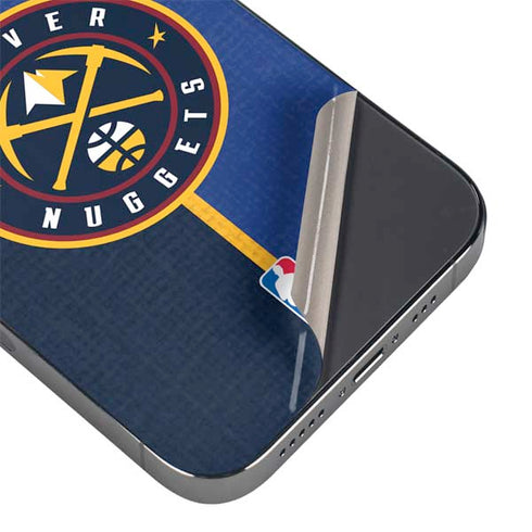 NBA Denver Nuggets Canvas iPhone 15 Pro Skin