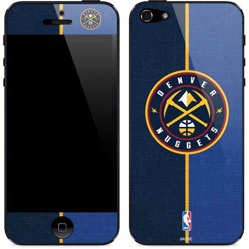NBA Denver Nuggets Canvas iPhone 5/5s/5SE Skin