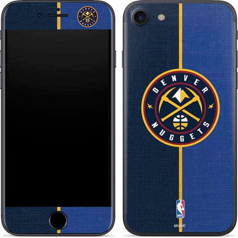 NBA Denver Nuggets Canvas iPhone 7 Skin