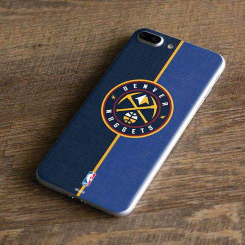 NBA Denver Nuggets Canvas iPhone 8 Plus Skin