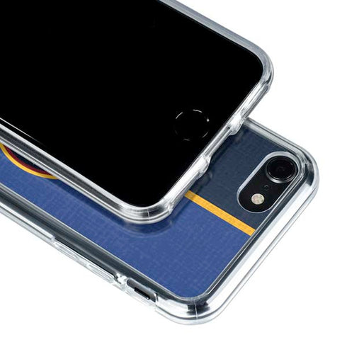 NBA Denver Nuggets Canvas iPhone SE (2nd & 3rd Gen) Clear Case
