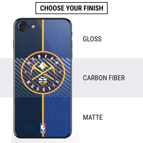 NBA Denver Nuggets Canvas iPhone SE (2nd & 3rd Gen) Skin