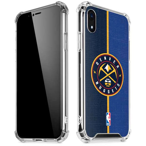 NBA Denver Nuggets Canvas iPhone XR Clear Case
