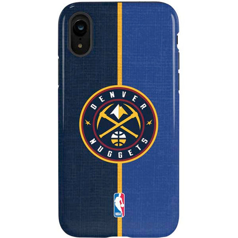 NBA Denver Nuggets Canvas iPhone XR Pro Case