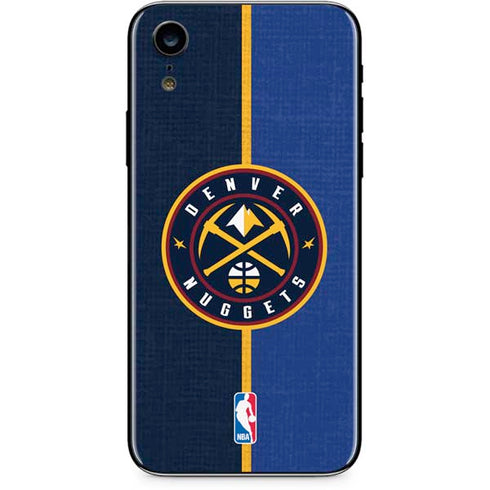 NBA Denver Nuggets Canvas iPhone XR Skin