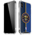 NBA Denver Nuggets Canvas iPhone XS Max Clear Case
