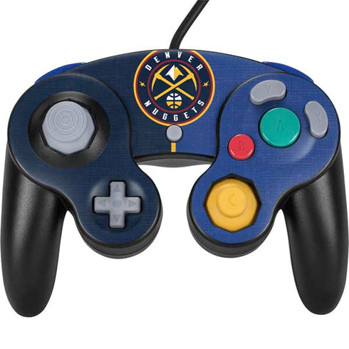 NBA Denver Nuggets Canvas Nintendo GameCube Controller Skin