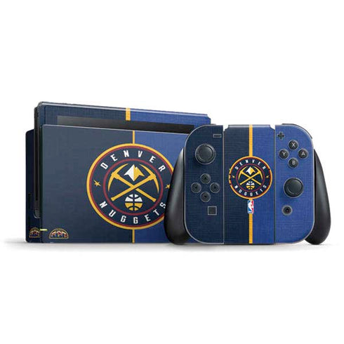 NBA Denver Nuggets Canvas Nintendo Switch Bundle Skin