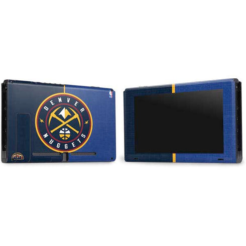 NBA Denver Nuggets Canvas Nintendo Switch Bundle Skin