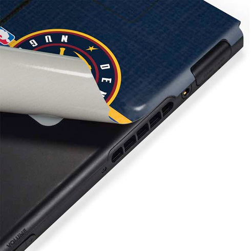 NBA Denver Nuggets Canvas Nintendo Switch Bundle Skin