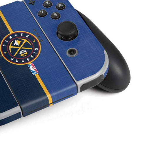 NBA Denver Nuggets Canvas Nintendo Switch OLED (2021) Skin