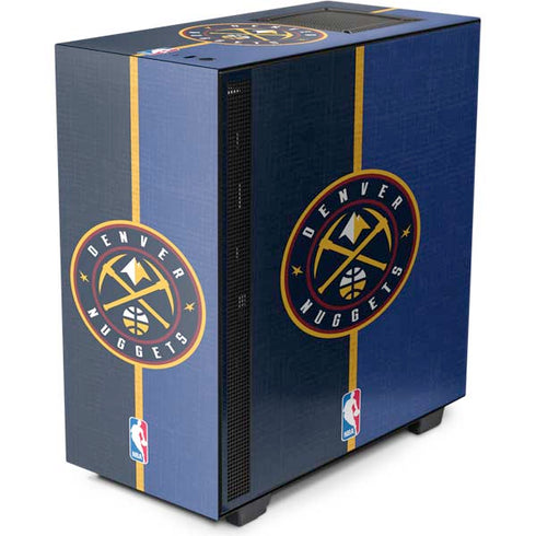 NBA Denver Nuggets Canvas NZXT H510 Compact ATX Mid-Tower Case Skin