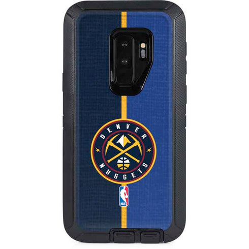 NBA Denver Nuggets Canvas Otterbox Defender Galaxy Skin