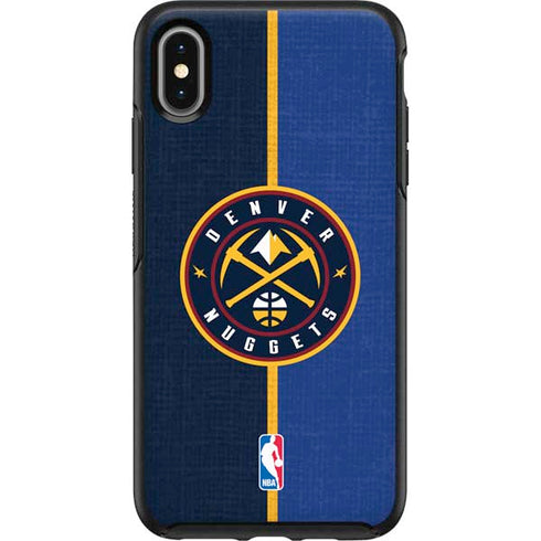 NBA Denver Nuggets Canvas Otterbox Symmetry iPhone Skin