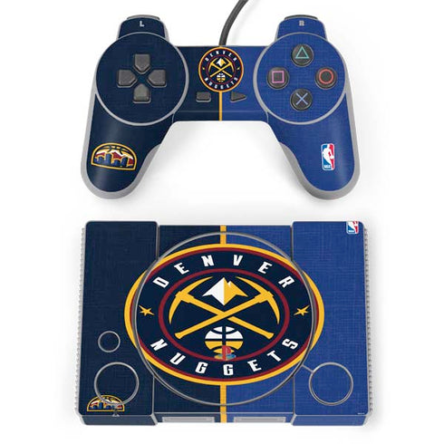 NBA Denver Nuggets Canvas PlayStation Classic Bundle Skin