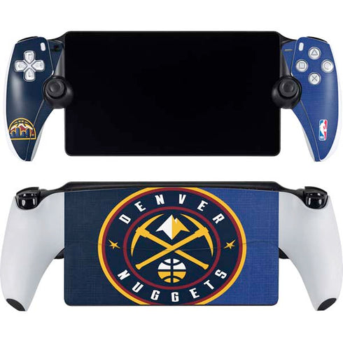 NBA Denver Nuggets Canvas PlayStation Portal Remote Player Skin