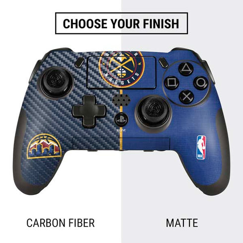 NBA Denver Nuggets Canvas PlayStation Scuf Vantage 2 Controller Skin